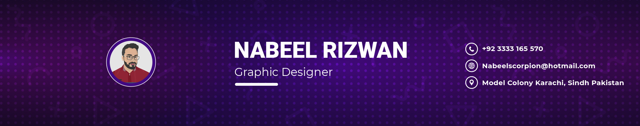 Banner profilu uživatele Nabeel Rizwan