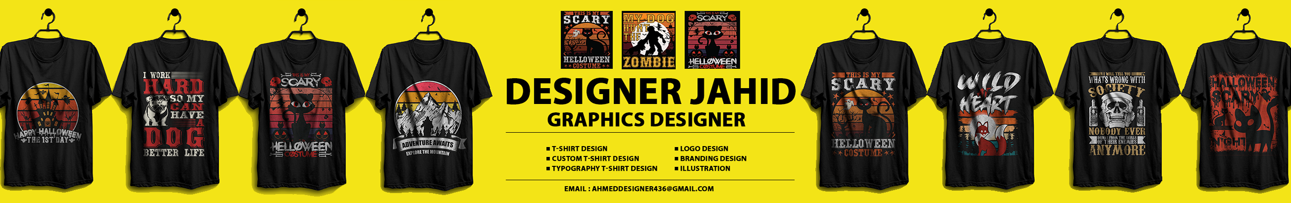 Banner de perfil de Designer Jahid
