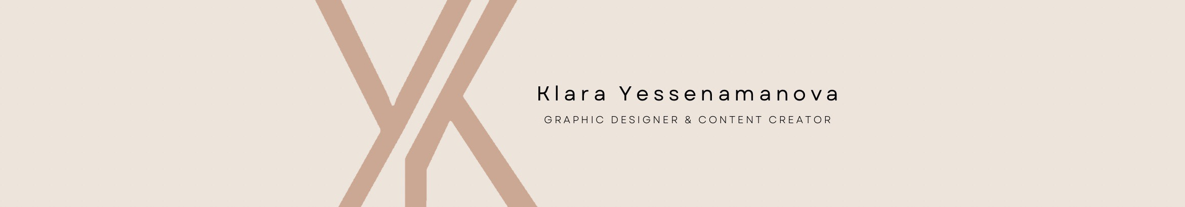 Klara Yessenamanova's profile banner