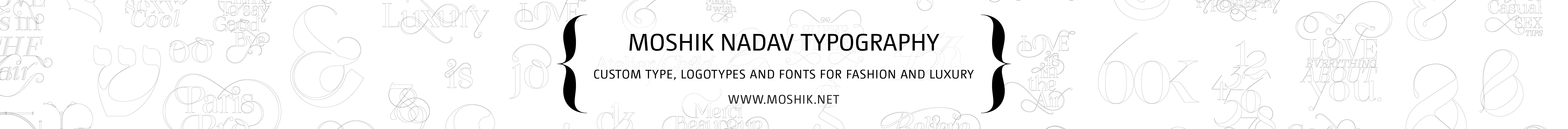 Moshik Nadav Typography's profile banner