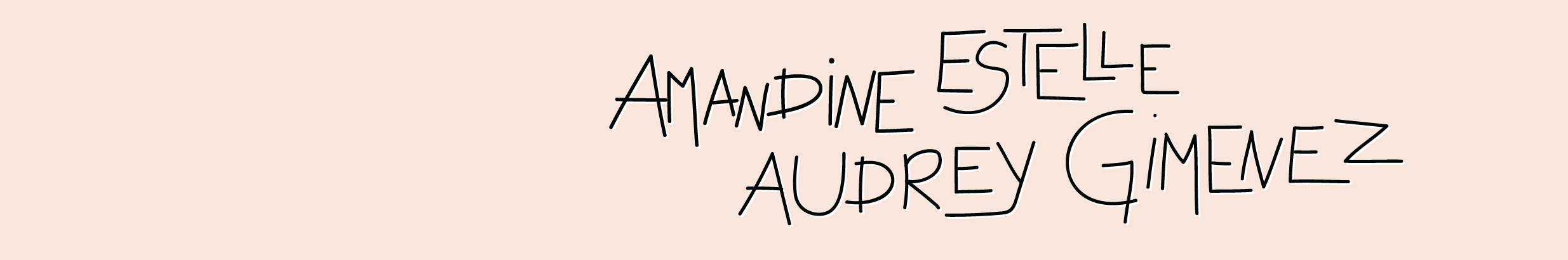 Amandine, Estelle, Audrey's profile banner