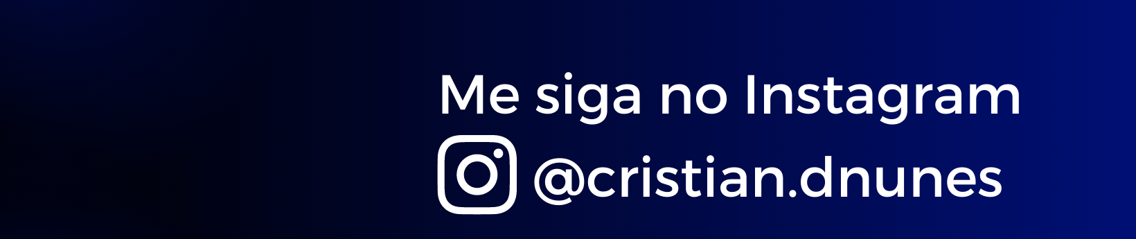 Cristian Nunes's profile banner