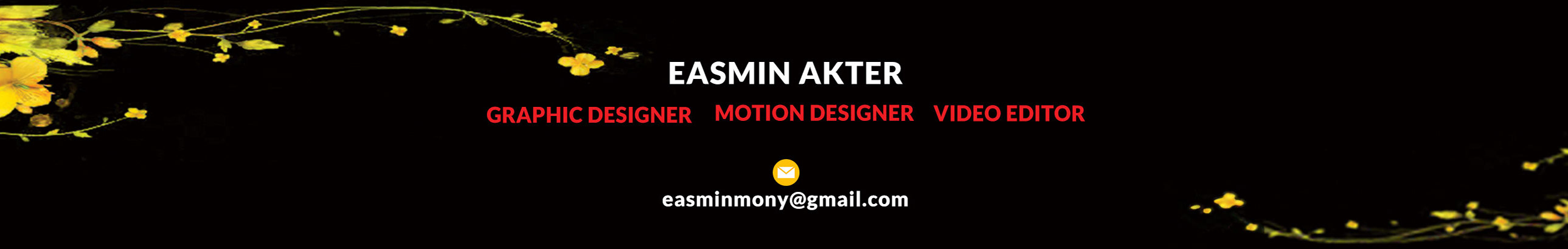 EASMIN AKTER's profile banner