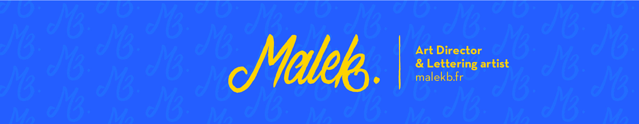 Malek B.'s profile banner