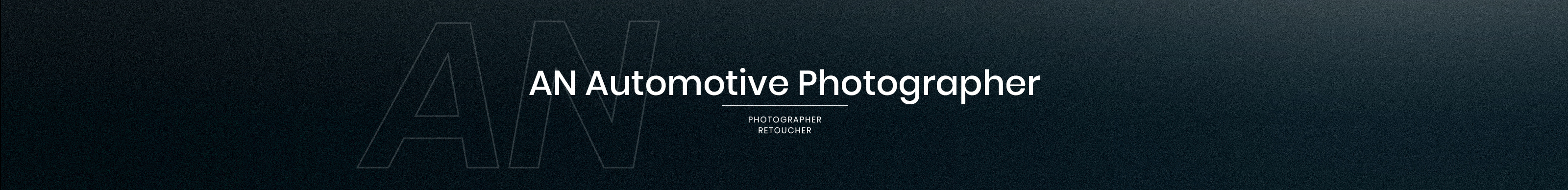 AN Automotive Photographer's profile banner