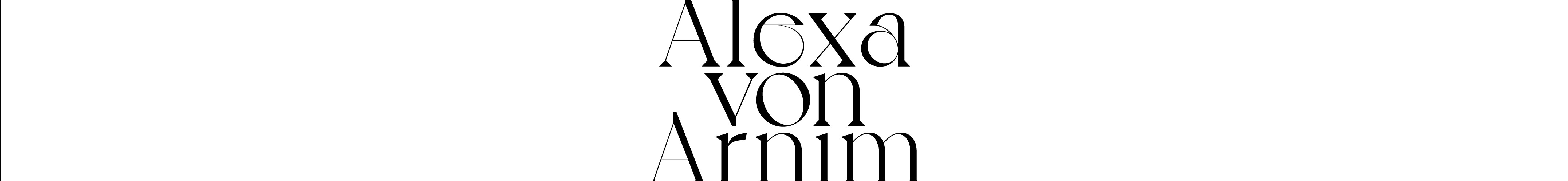 Alexa von Arnim's profile banner