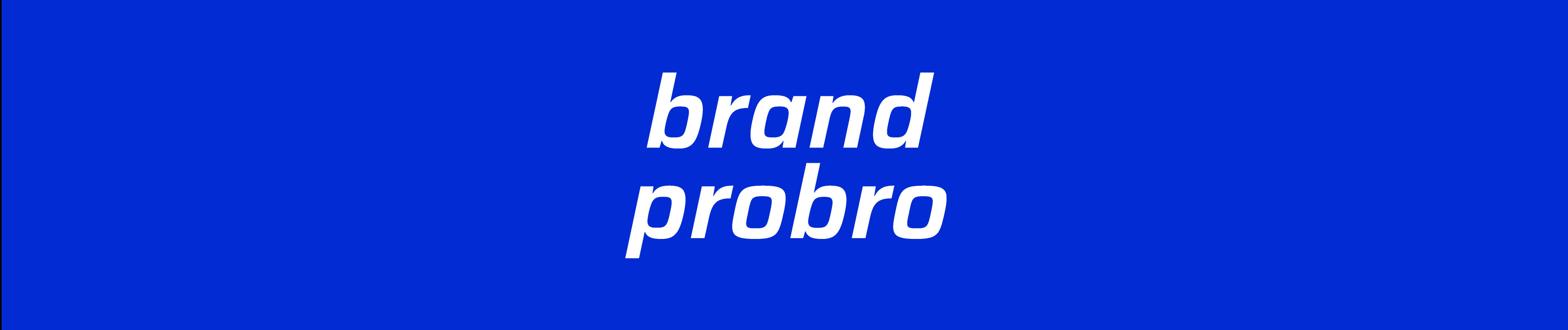 Bannière de profil de brand probro design