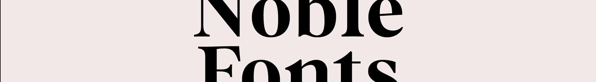 Noble Fonts's profile banner