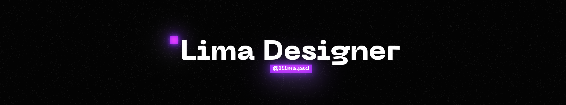 Banner profilu uživatele Lima Designer