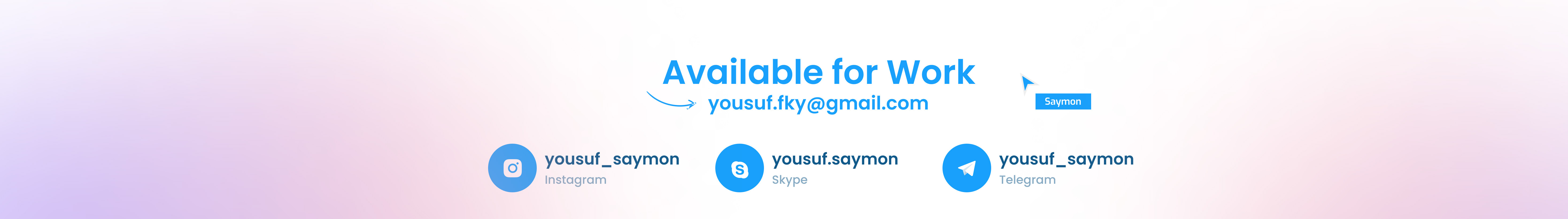Yousuf Saymon profil başlığı