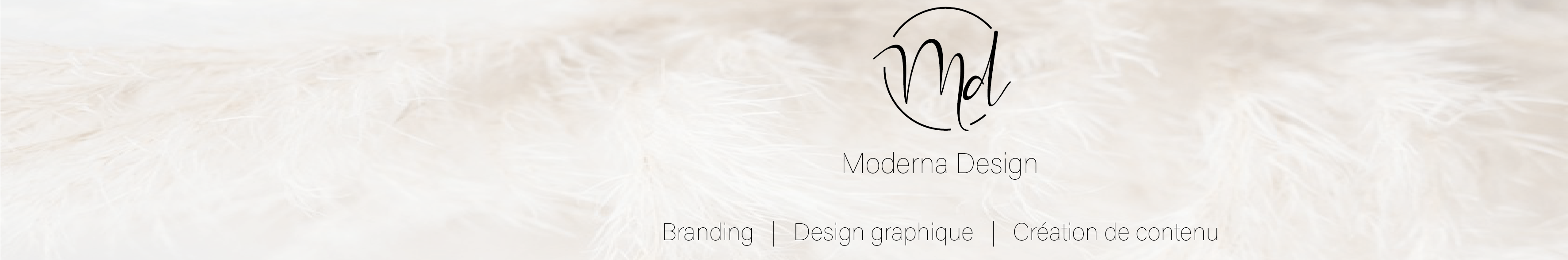 Moderna Design Agency's profile banner