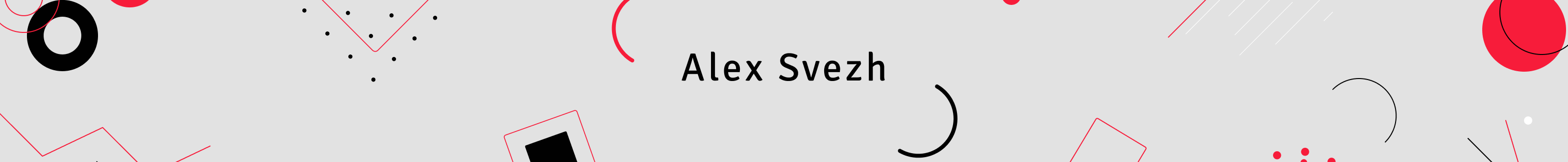 Alex Svezh's profile banner