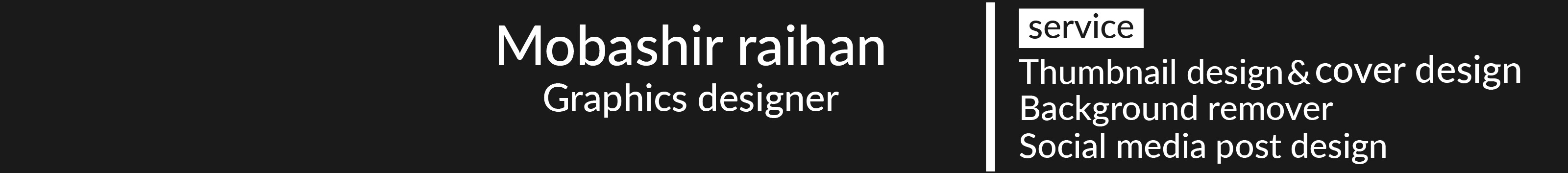 Mobashir Raihan's profile banner