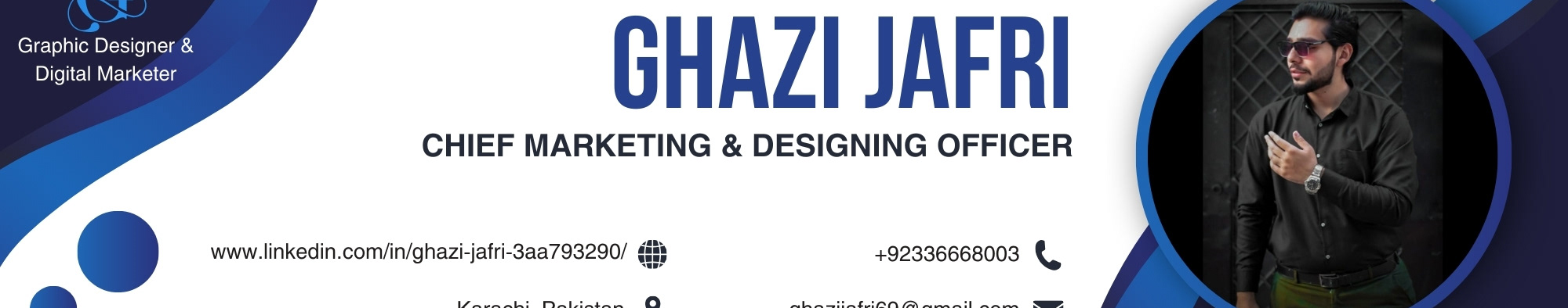 Ghazi Jafri's profile banner