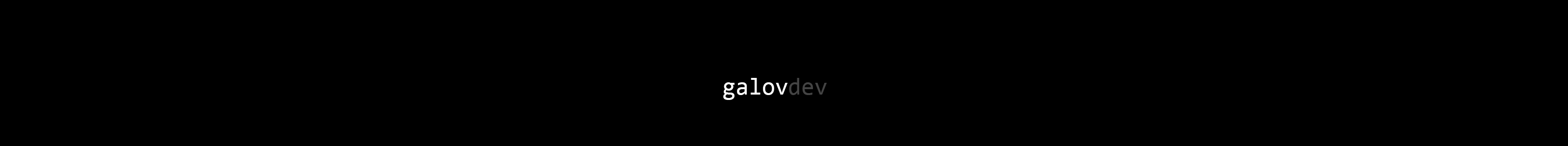 Galo Vega's profile banner