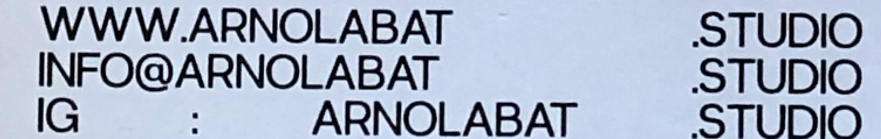 Banner profilu uživatele ARNO LABAT