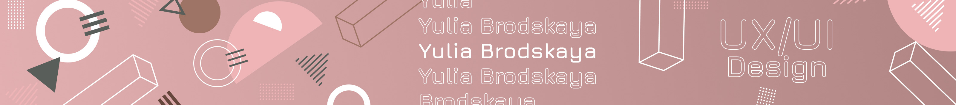 Yulia Brodskaya's profile banner