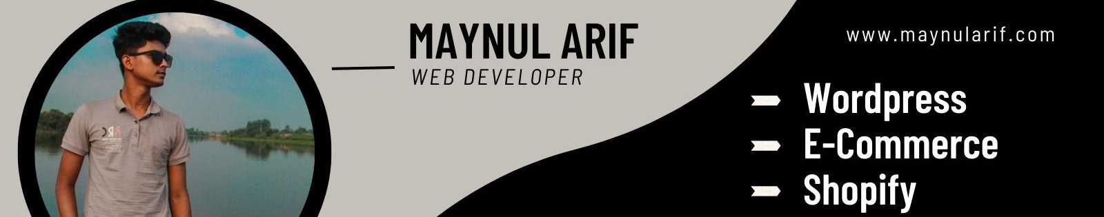Maynul Arif's profile banner