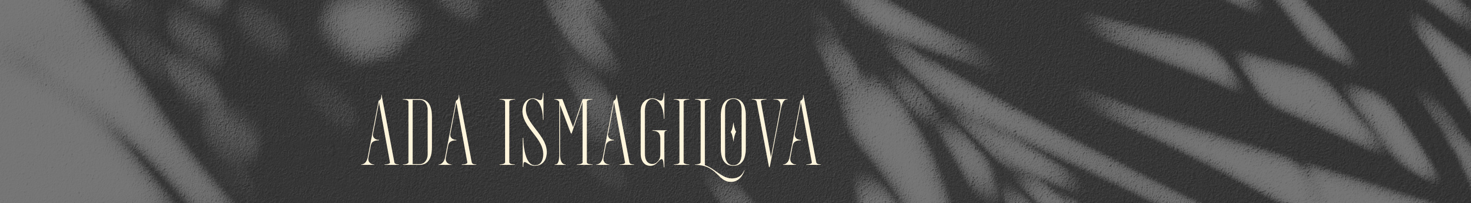 Ada Ismagilova's profile banner