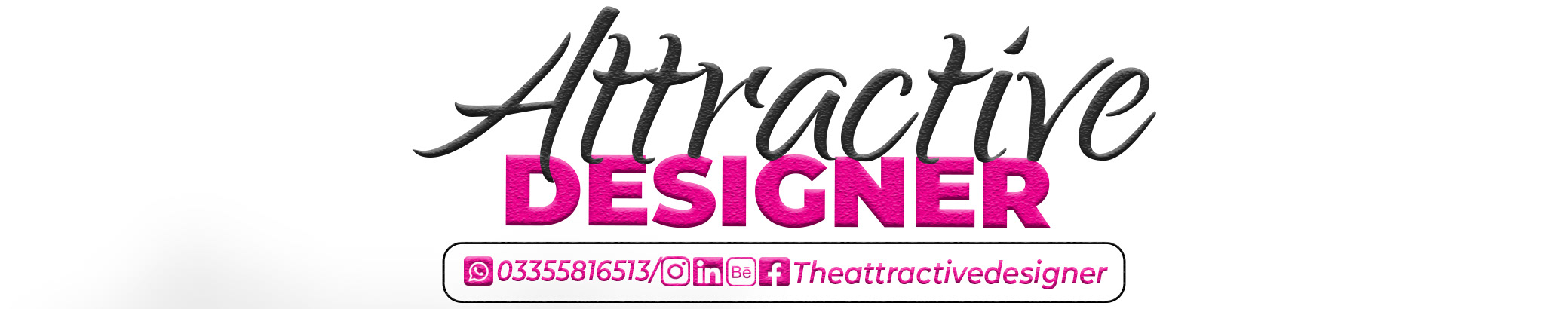 The Attractive Designer's profile banner