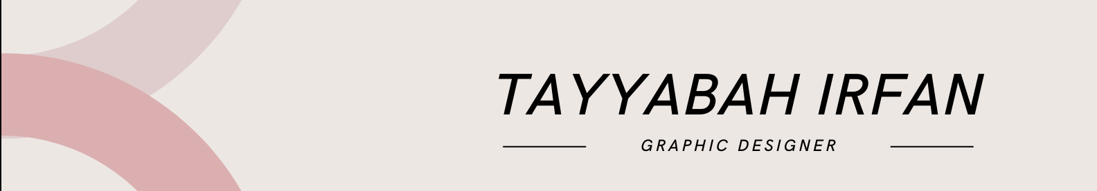 Tayyabah Irfan's profile banner