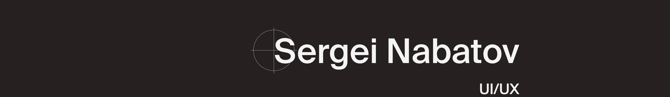 Sergei Nabatov's profile banner