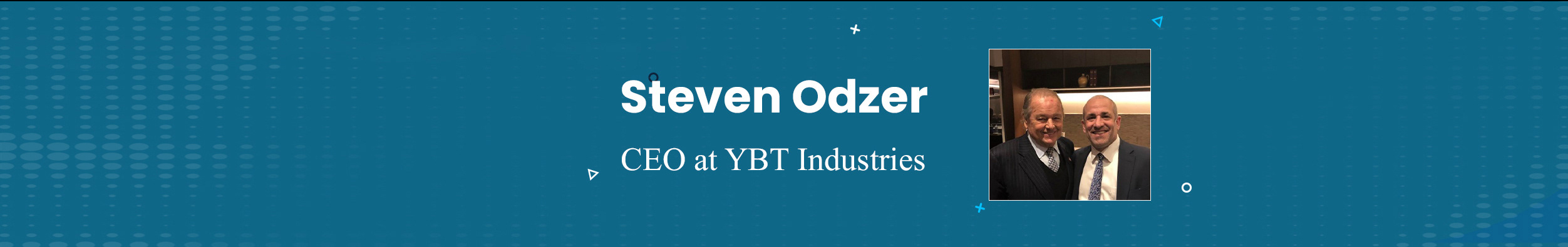Steven Odzer's profile banner