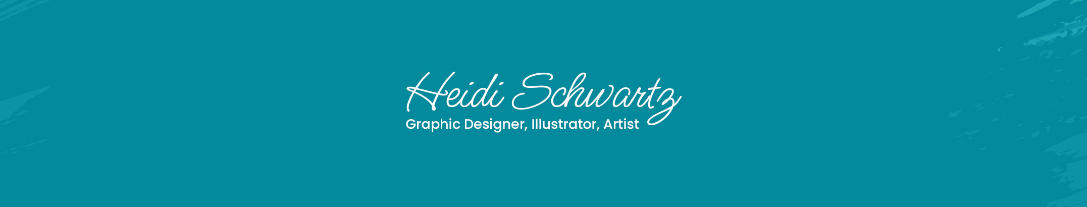 Banner del profilo di Heidi Schwartz