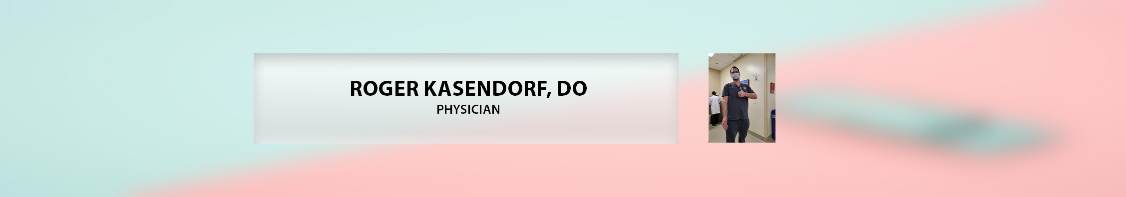Roger Kasendorf, DO's profile banner