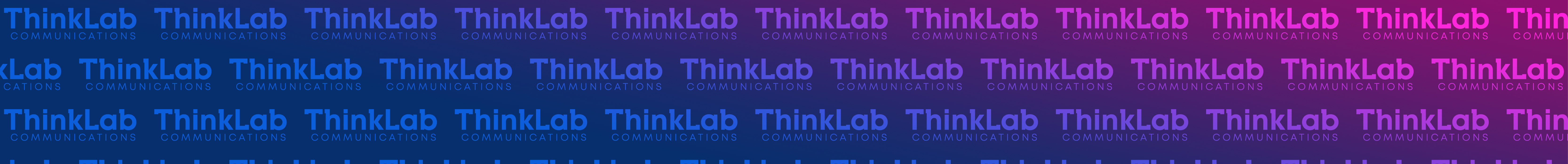 ThinkLab Communications's profile banner