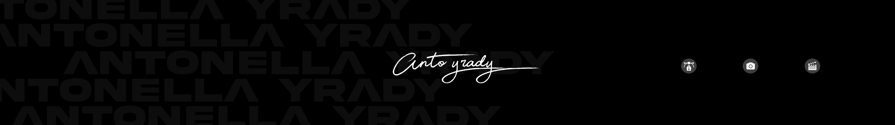 Bannière de profil de Antonella Yrady