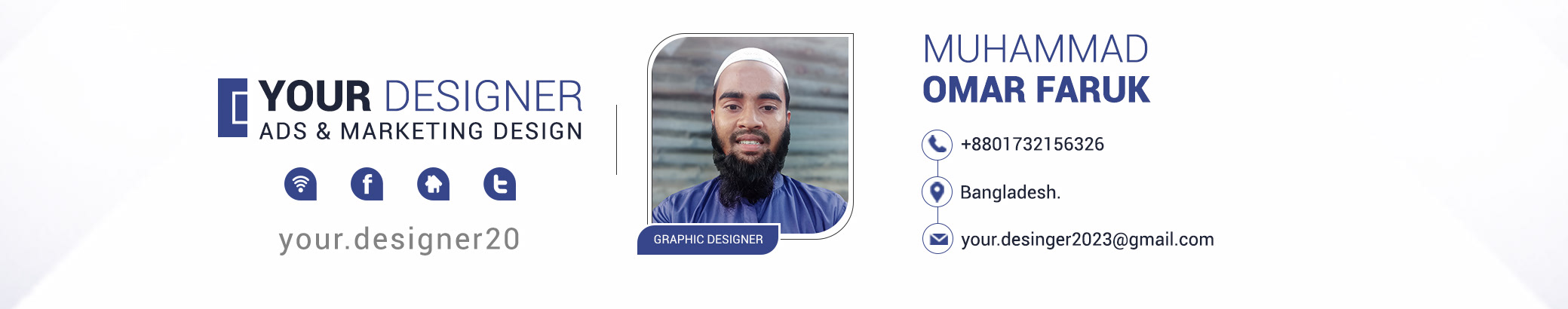 Banner de perfil de Muhammd Omar Faruk
