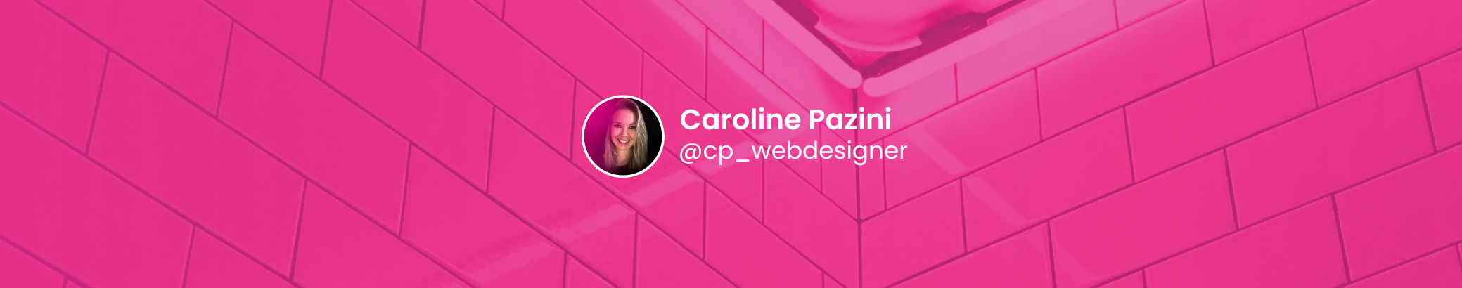 Caroline Pazini's profile banner