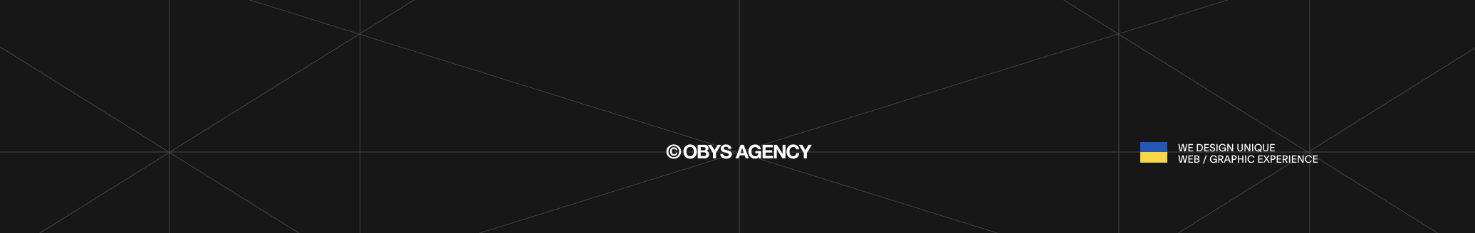 Obys Agency's profile banner