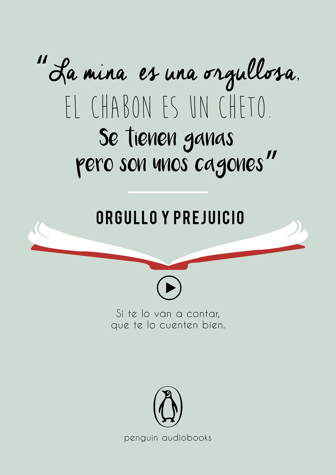 add print penguin escuelita campaign redacción publicidad