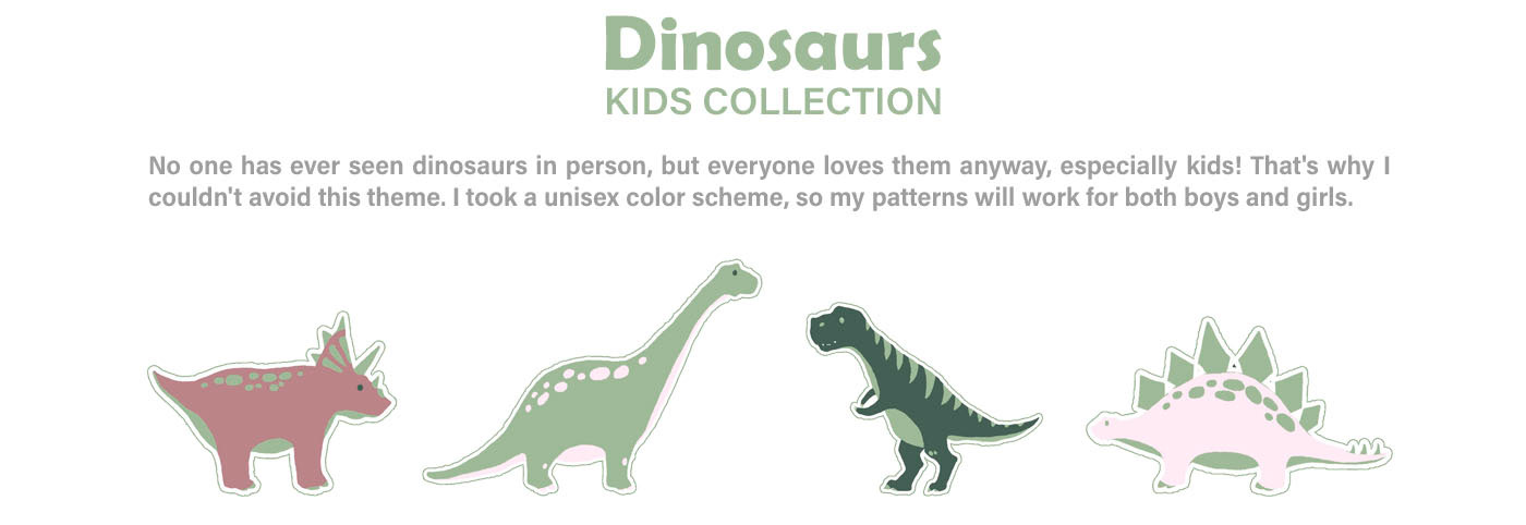 cartoon children illustration Dinosaur dinosaurs illustrations kids pattern pattern design  Patterns textile