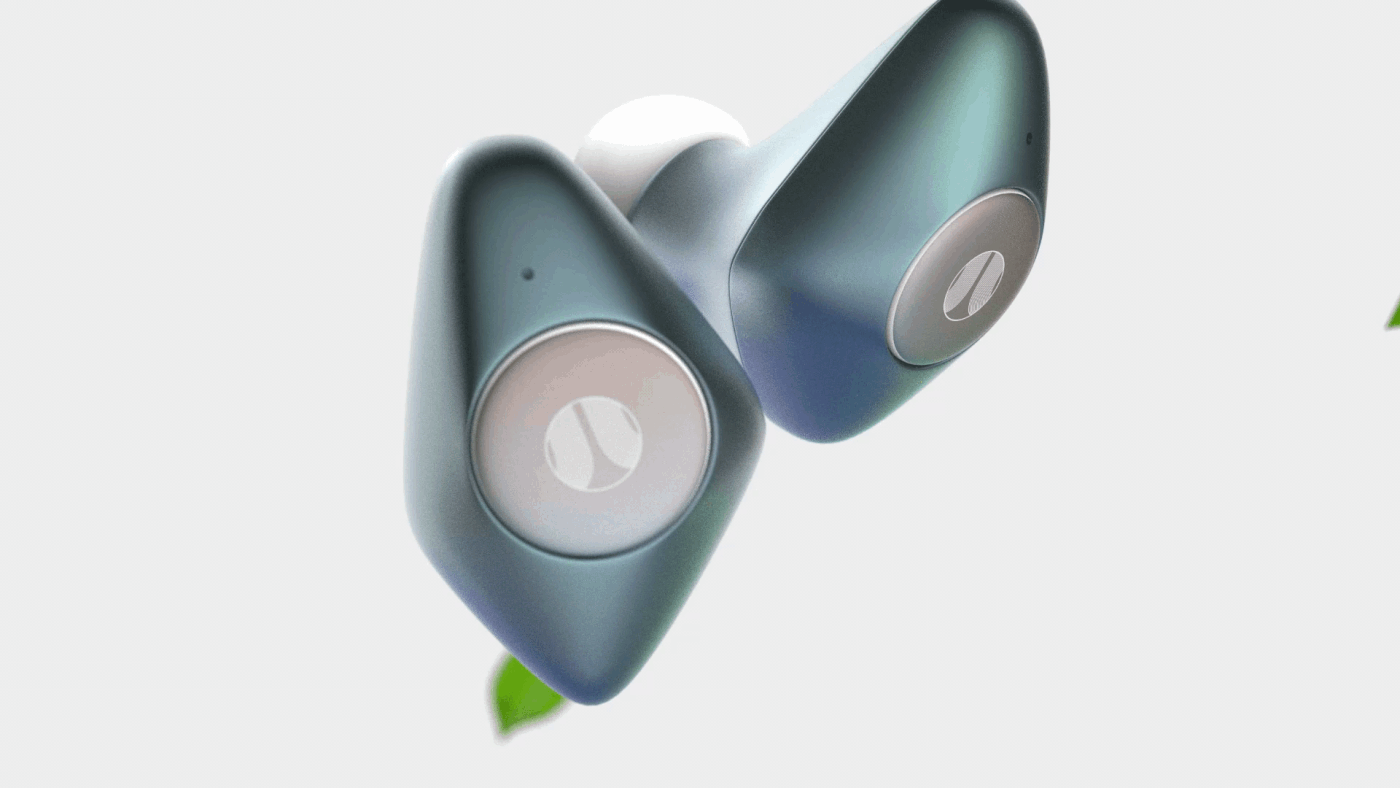 3D CMF Design earphones headphones industrial design  Insects Nature product Render
