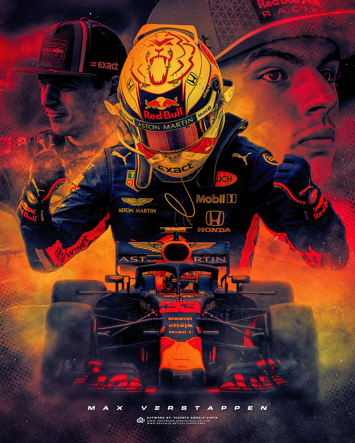 Formula 1 | Max Verstappen | Red Bull Racing-Honda on Behance
