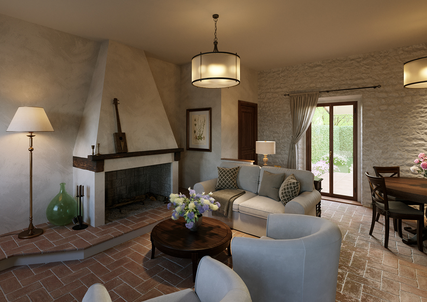 archviz CGI firenze Florence Interior interior design  Render rendering