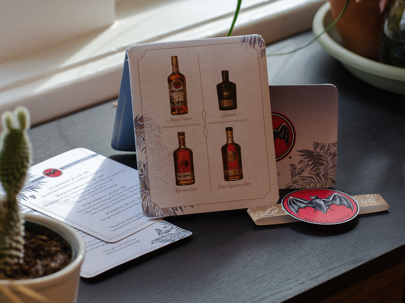 alcohol bacardi branding  drinks Island package design  Printing Rum