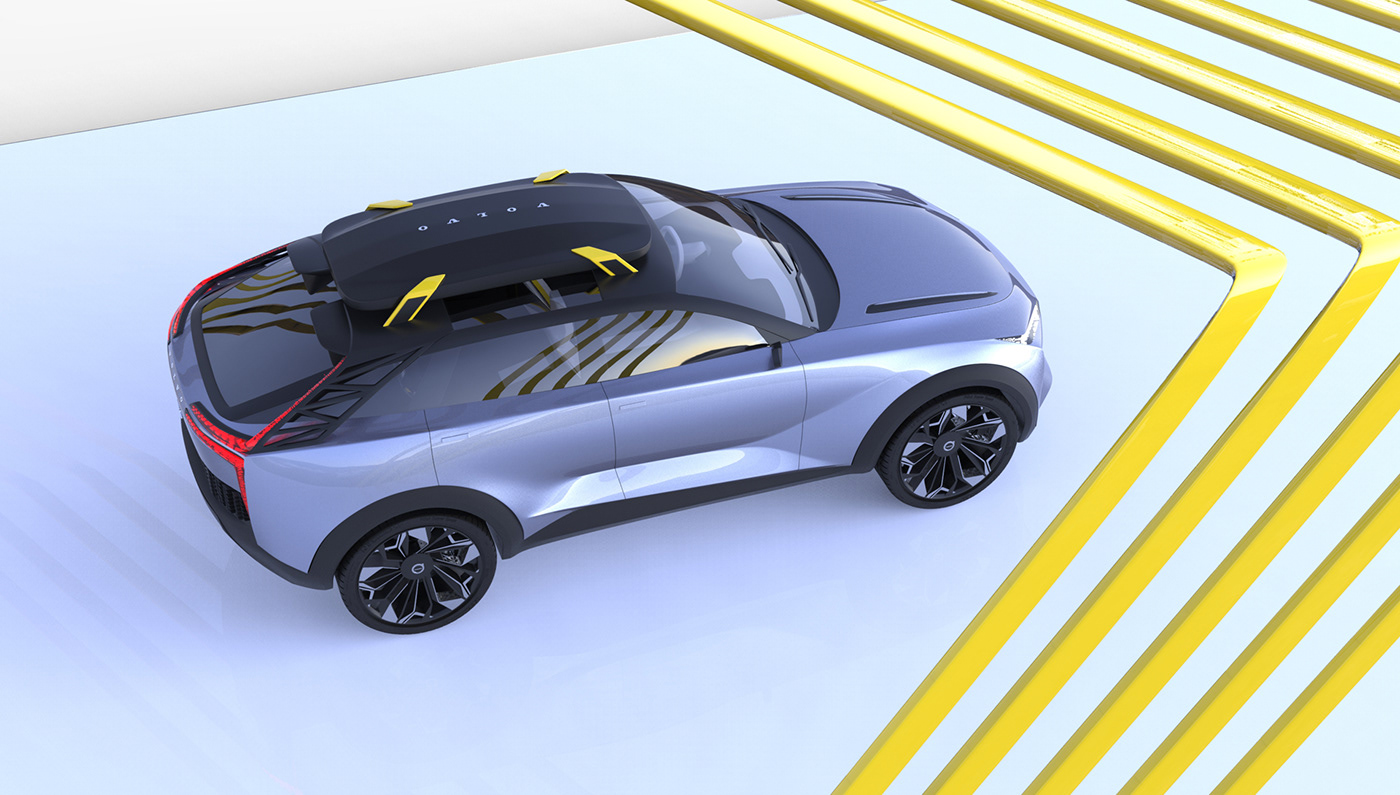 autmototive concept car industrial design  Polestar product design  Volvo cardesign concept design design digital