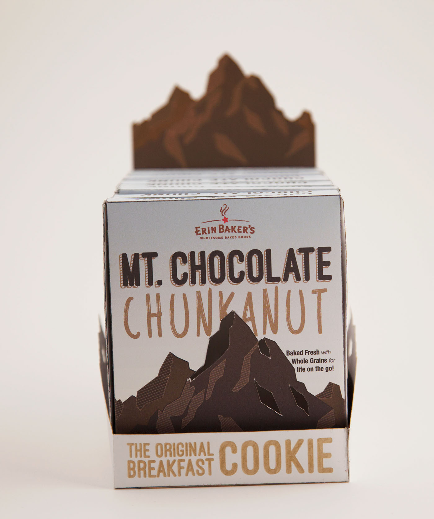 mountain chocolate cookie box illustrations Sweets