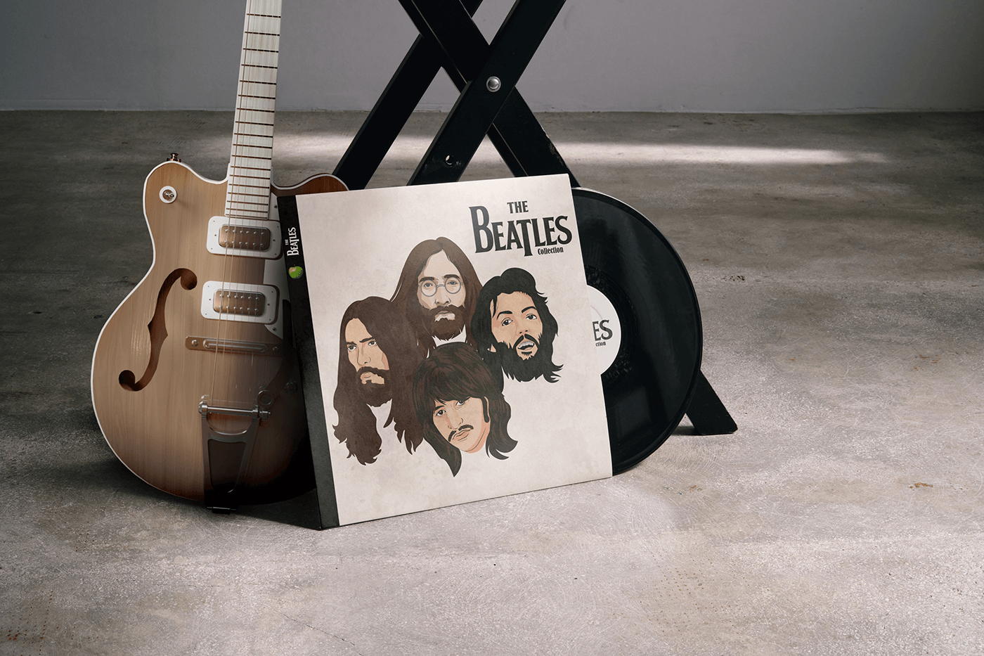 design Packaging Beatles ILLUSTRATION  product design 
