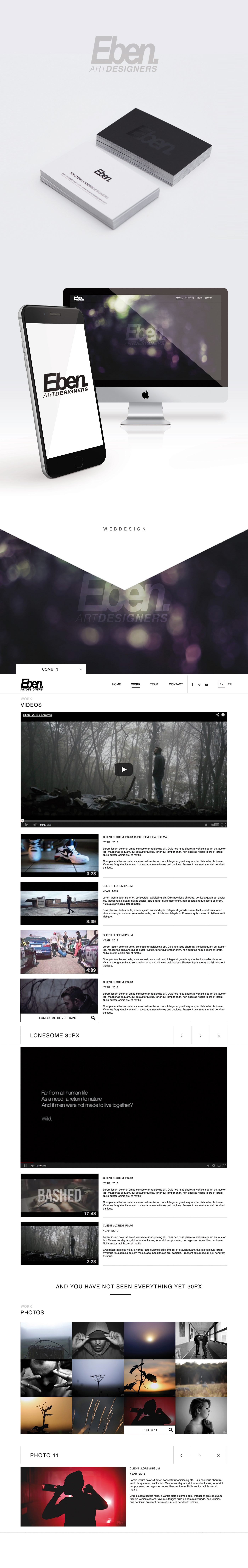 photographer videographer Website site Web Webdesign artist Collective  groupofartists