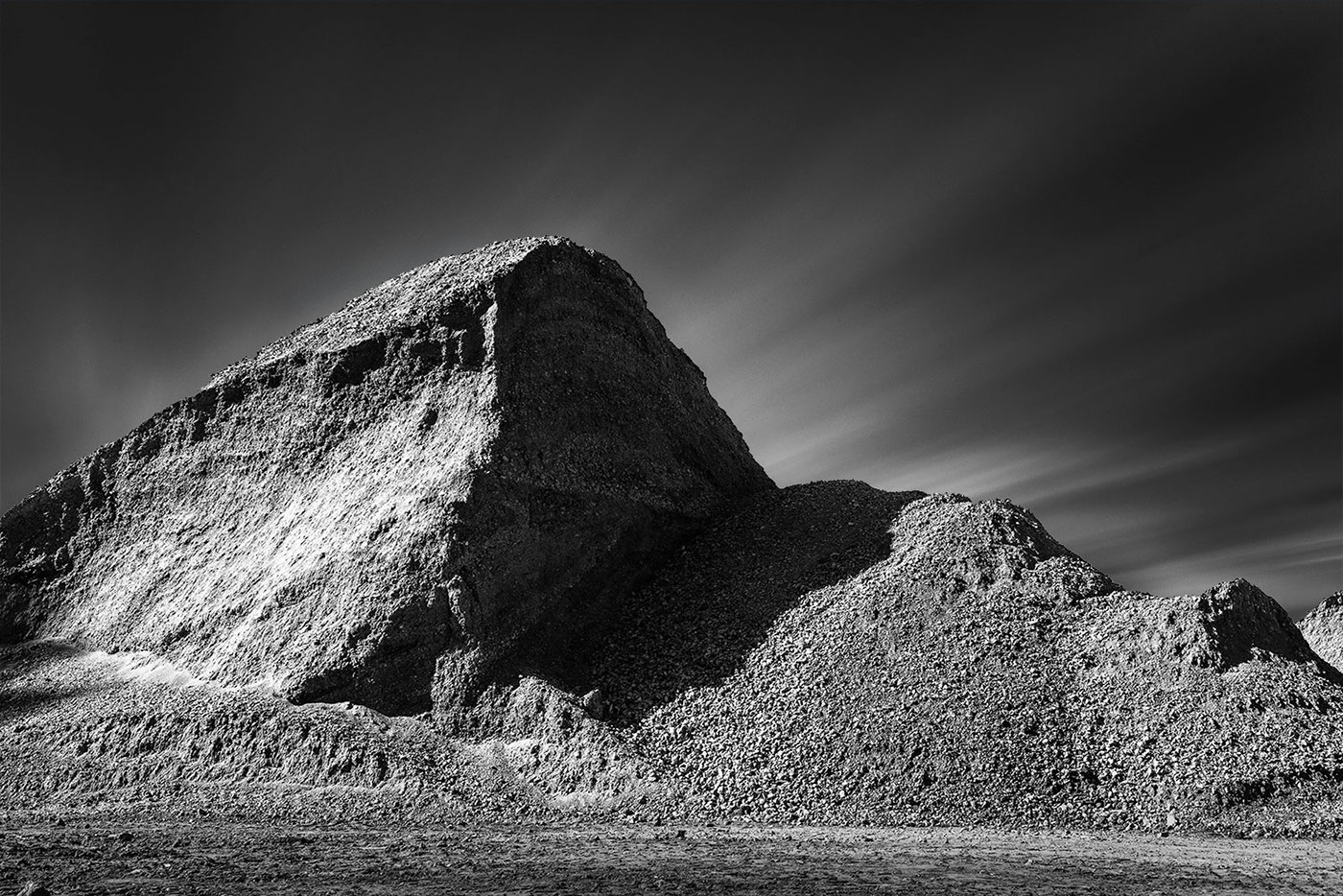 coal Coal Mountains mountains heaps sand Landscape