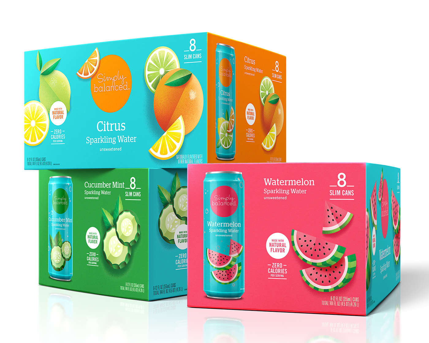 target Packaging package design  cans Fruit ILLUSTRATION  beverage texture branding 