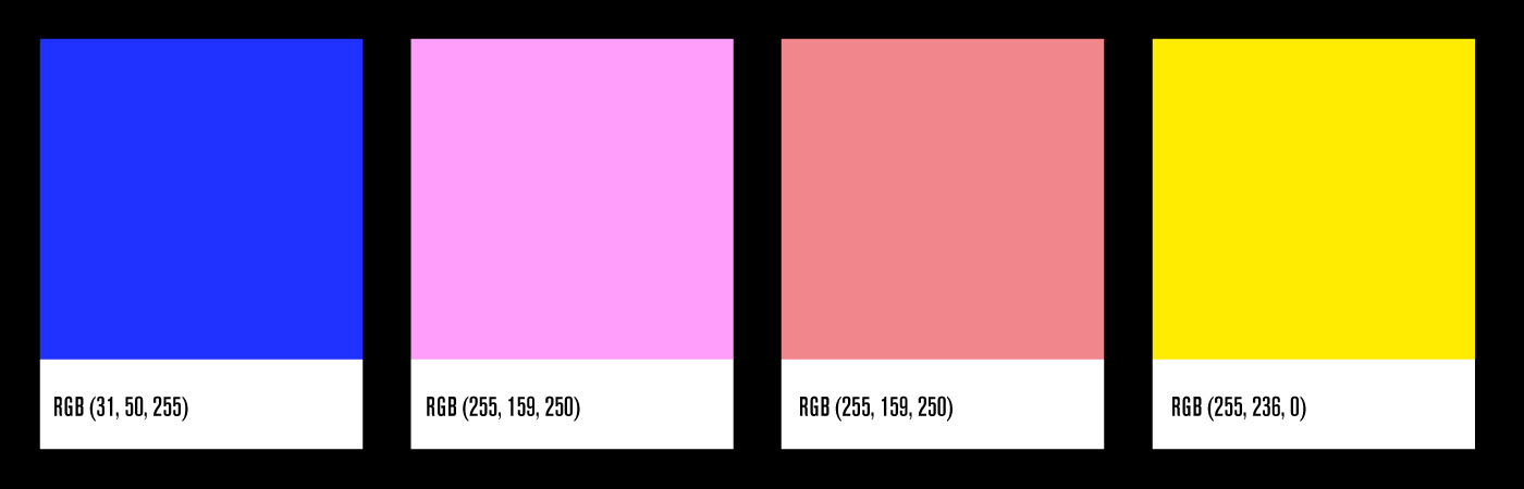 Colors and pantone used for artwork
