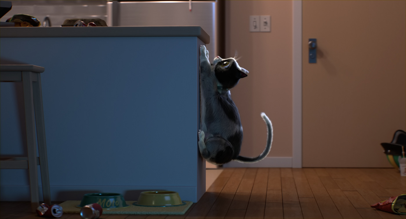 3D animation  Cat CGI Advertising  campaign