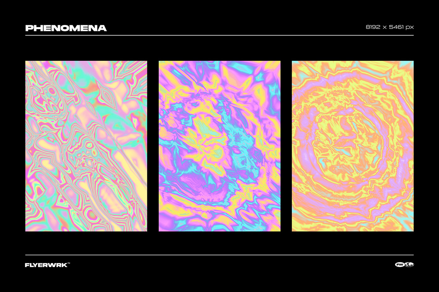 acid artwork background Colourful  gradient holo psychedelic texture vibrant vivid