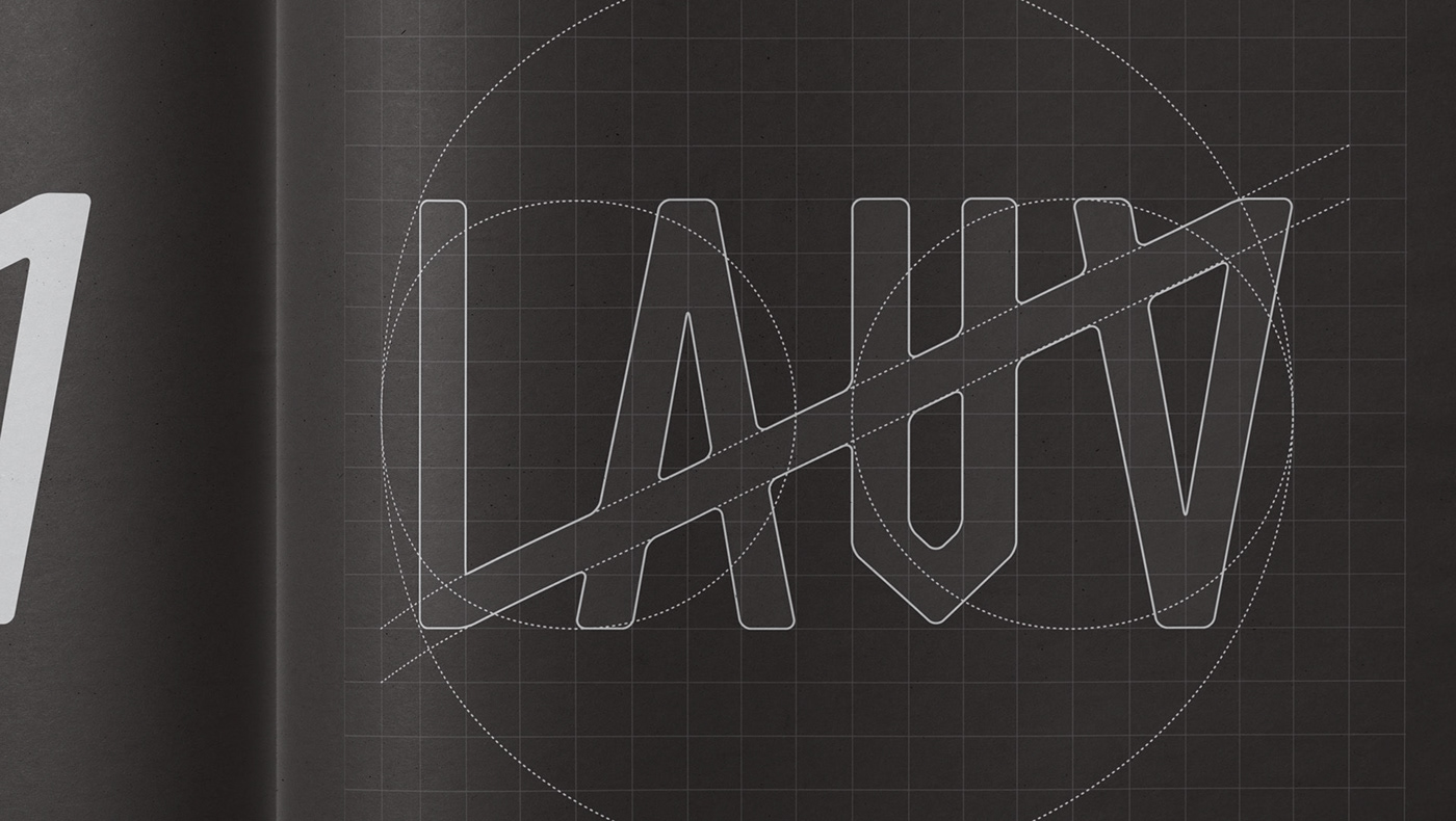 art direction  Brand Design branding  identity lauv typography   visual identity